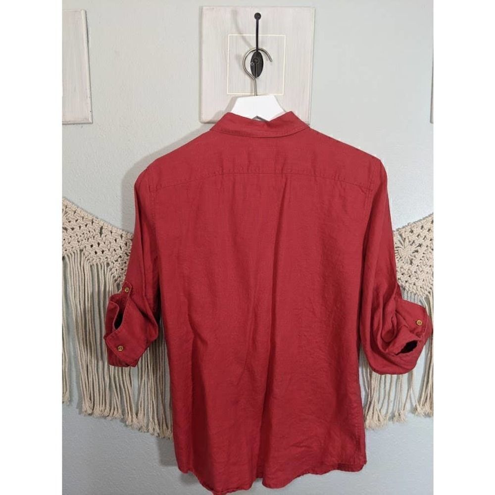 Ralph Lauren Red Button Up - Picture 4 of 10
